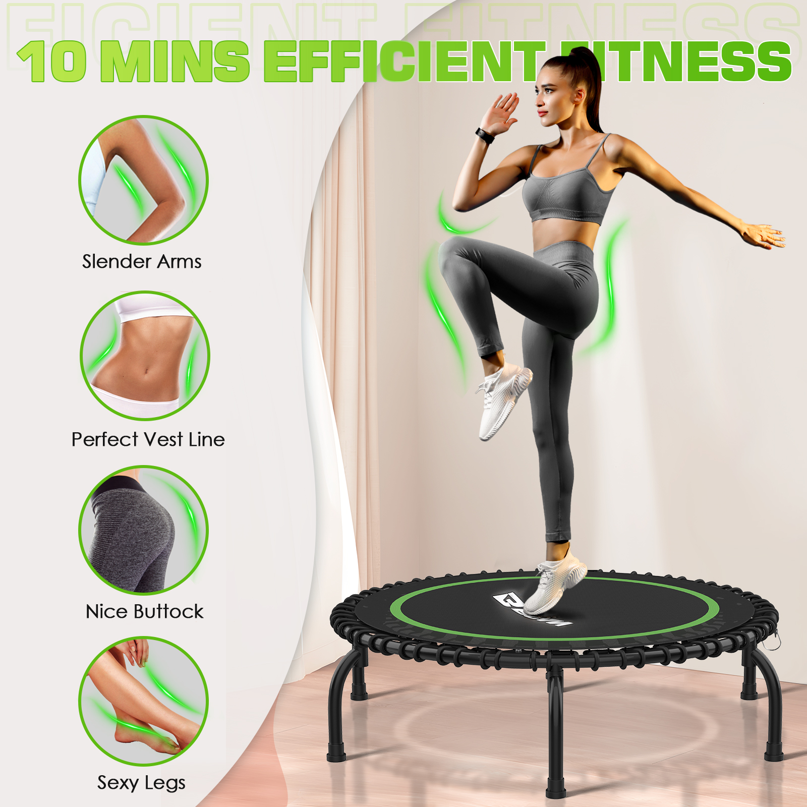 V fit mini trampoline sale